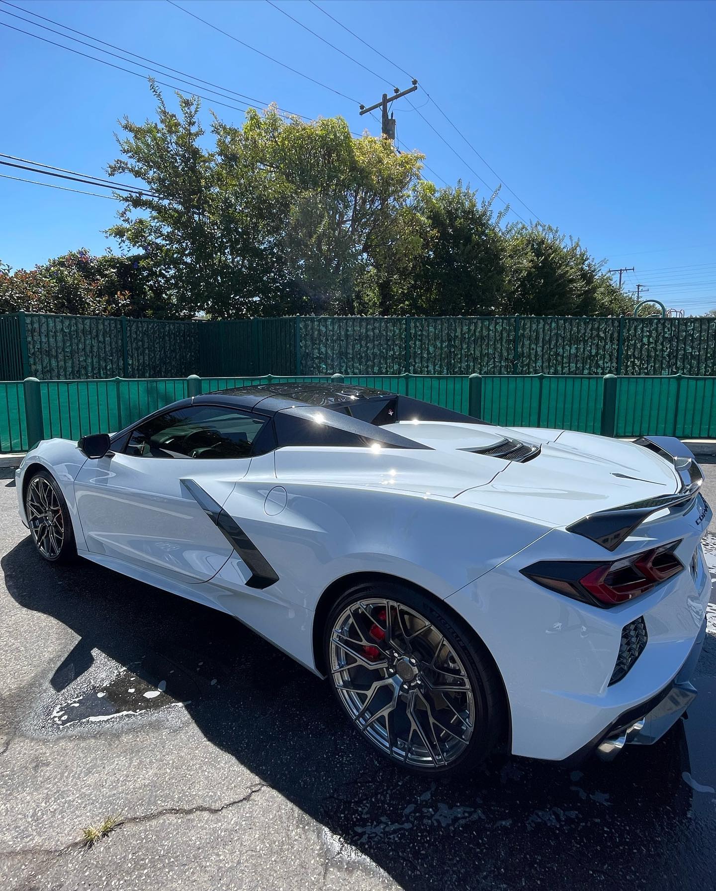 Corvette C8 — Rear Finish